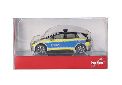 1:87 Herpa - Volkswagen (VW) ID. 3 1:87 Herpa - Volkswagen (VW) ID. 3 "Polizei Hamburg"