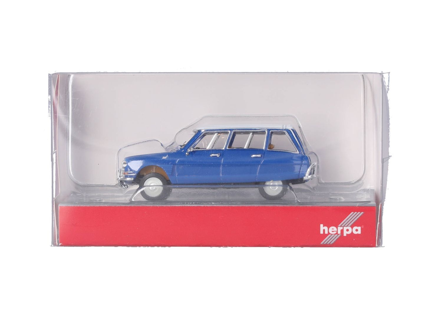 1:87 Herpa - Citroen AMI 6 Break, enzianblau/Dach weiß