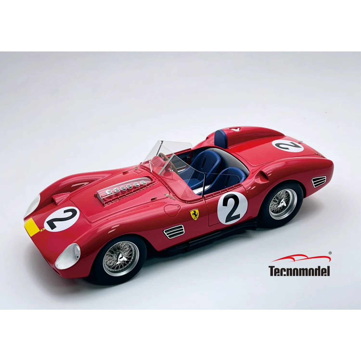1:18 Tecnomodel - Ferrari 250 TR59-60 Nurburgring 1000 kms 1960 car #2 3rd Place C.Allison - W.Mairesse - P.Hill