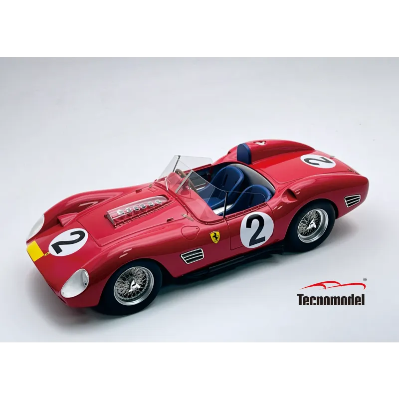1:18 Tecnomodel - Ferrari 250 TR59-60 Nurburgring 1000 kms 1960 car #2 3rd Place C.Allison - W.Mairesse - P.Hill