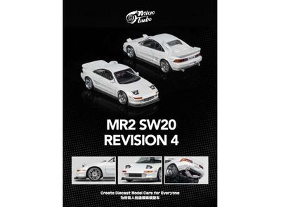 1:64 Microturbo - MR2 SW20 Revision 4, white 1:64 Microturbo - MR2 SW20 Revision 4, white