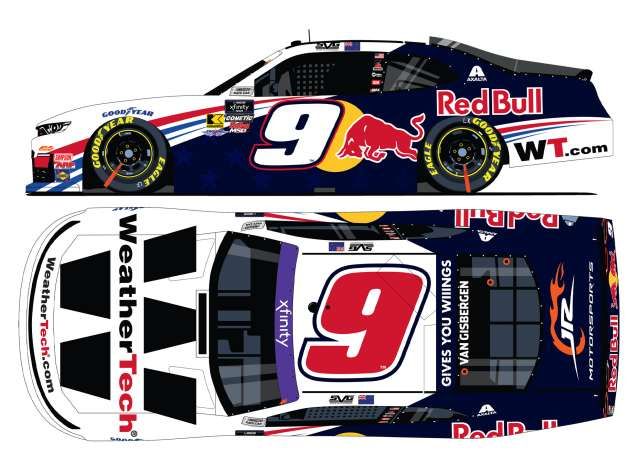 1:64 Action Racing Collectibles - 2025 Chevrolet #9 Shane van Gisbergen *Weathertech/Red Bull*