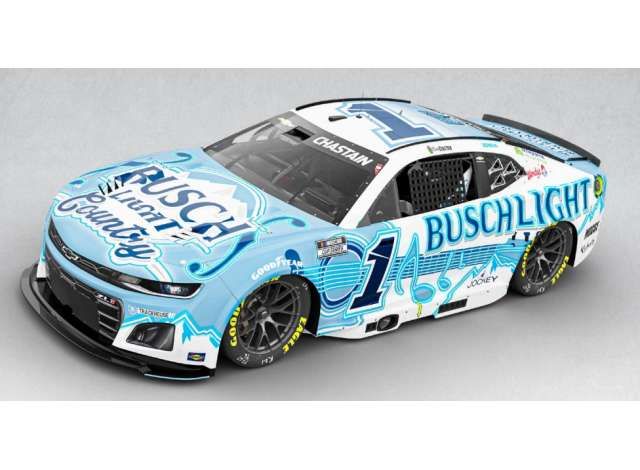 1:64 Action Racing Collectibles - 2025 Chevrolet #1 Ross Chastain *Busch Light Country*