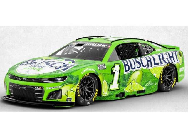 1:64 Action Racing Collectibles - 2025 Chevrolet #1 Ross Chastain *Busch Light Lime*