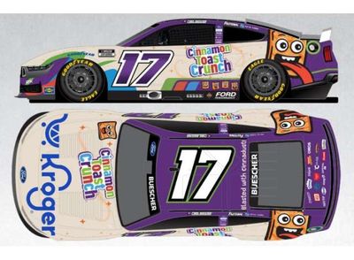 1:64 Action Racing Collectibles - 2025 Ford Mustang #17 Chris Buescher *Cinnamon Toast Crunch* 1:64 Action Racing Collectibles - 2025 Ford Mustang #17 Chris Buescher *Cinnamon Toast Crunch*