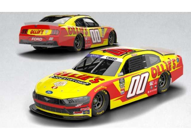 1:64 Action Racing Collectibles - 2025 Ford Mustang #00 Sheldon Creed *Ollie`s*
