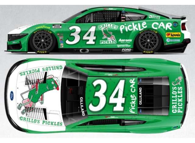 1:64 Action Racing Collectibles - 2025 Ford Mustang #34 Todd Gilliland *Grillo`s Pickles*