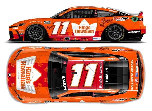 1:64 Action Racing Collectibles - 2025 Toyota Camry XSE #11 Denny Hamlin *King`s Hawaiian* 1:64 Action Racing Collectibles - 2025 Toyota Camry XSE #11 Denny Hamlin *King`s Hawaiian*