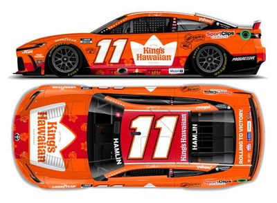 1:64 Action Racing Collectibles - 2025 Toyota Camry XSE #11 Denny Hamlin *King`s Hawaiian* 1:64 Action Racing Collectibles - 2025 Toyota Camry XSE #11 Denny Hamlin *King`s Hawaiian*