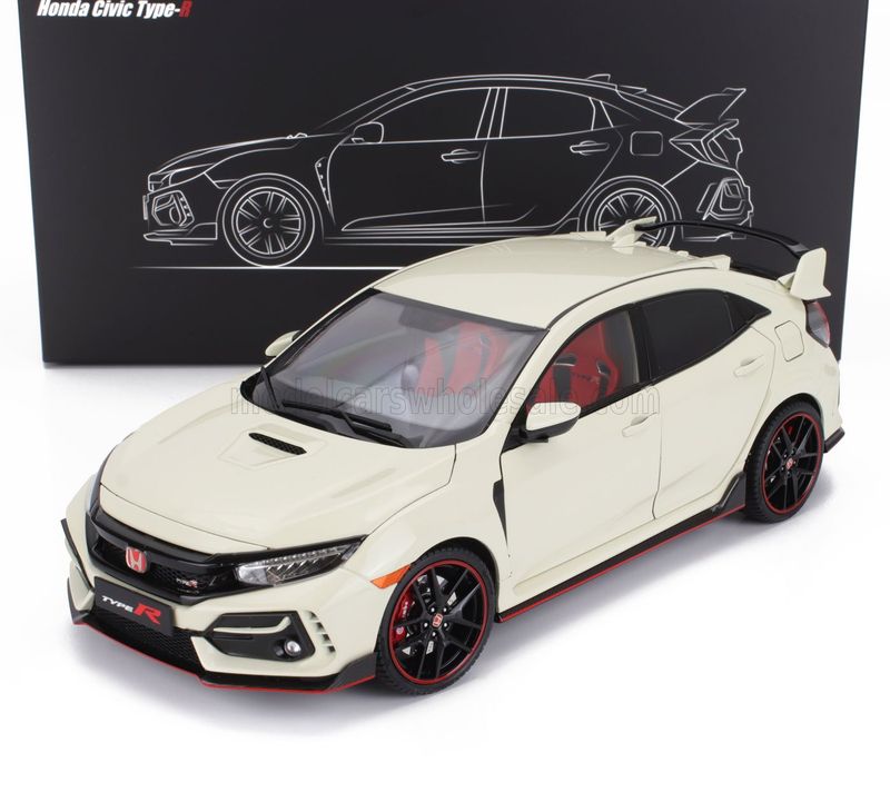 1:18 LCD Models - Honda Civic Type-R (FK8) 2020 White 1:18 LCD Models - Honda Civic Type-R (FK8) 2020 White