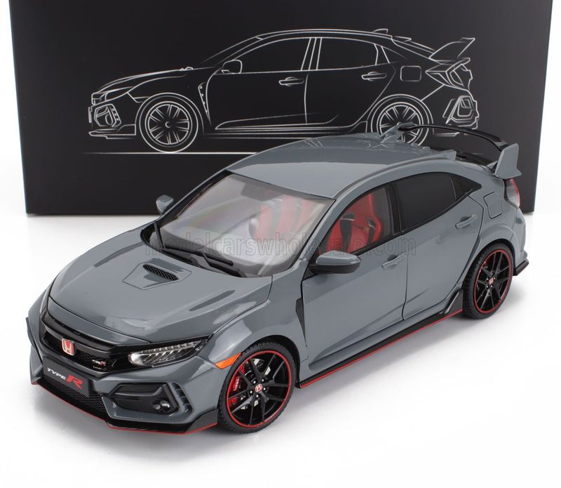 1:18 LCD Models - Honda Civic Type-R (FK8) 2020 Grey 1:18 LCD Models - Honda Civic Type-R (FK8) 2020 Grey