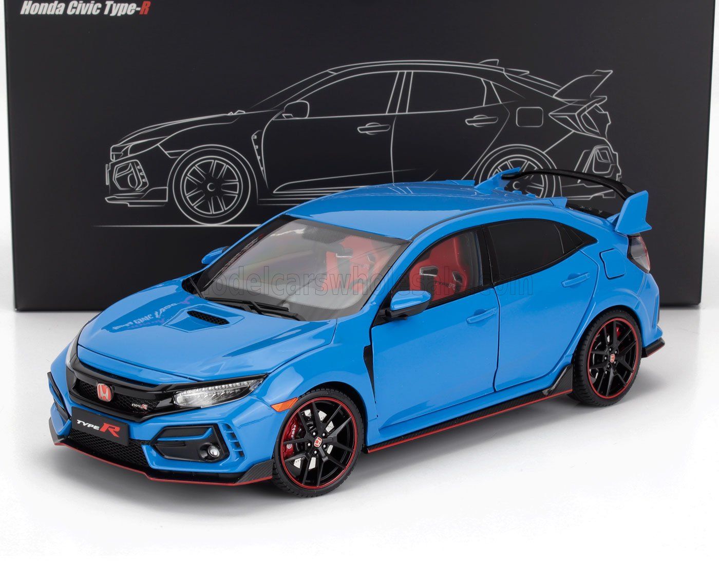 1:18 LCD Models - Honda Civic Type-R (FK8) 2020 Blue