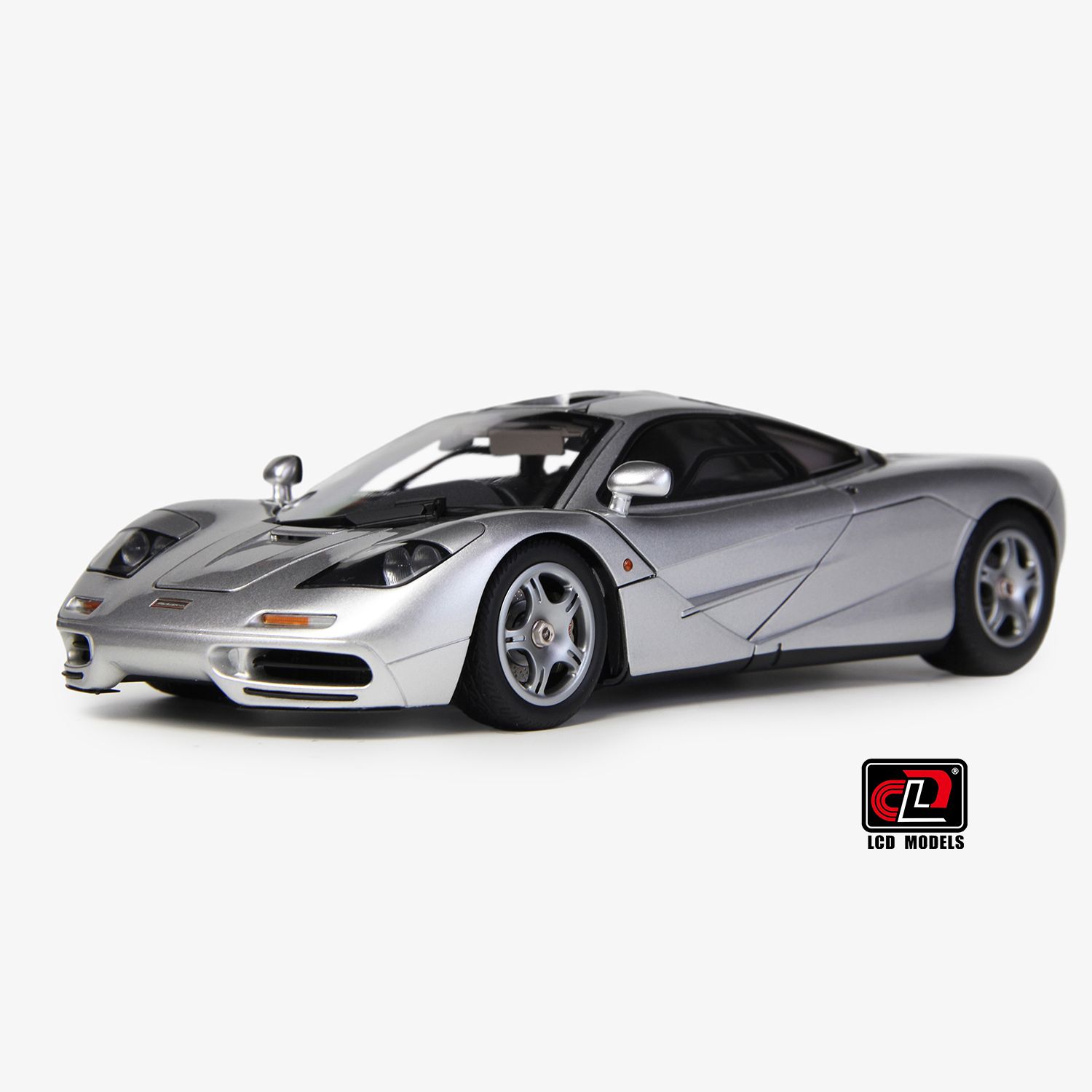 1:18 LCD Models - McLaren F-1 XP5 1993 Silver
