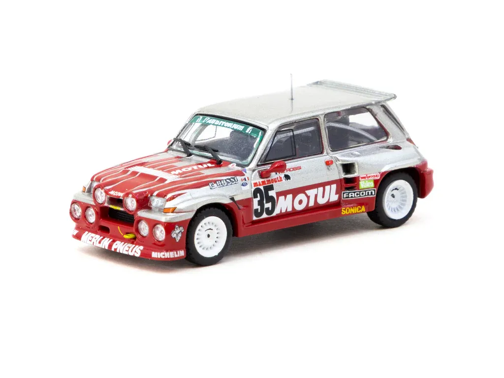 1:64 Tarmac - 1987 Renault 5 Maxi Turbo #35 Giovanni Rossi European Hill Climb Championship, red/white