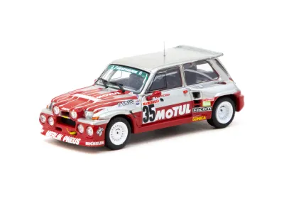 1:64 Tarmac - 1987 Renault 5 Maxi Turbo #35 Giovanni Rossi European Hill Climb Championship, red/white 1:64 Tarmac - 1987 Renault 5 Maxi Turbo #35 Giovanni Rossi European Hill Climb Championship, red/white