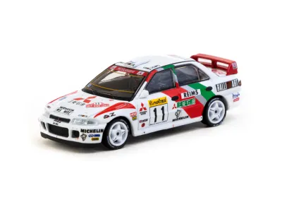 1:64 Tarmac - Mitsubishi Lancer GSR Evolution II 1995 Rally Monte-Carlo, #11 T.Makinen/S.Harjanne, various 1:64 Tarmac - Mitsubishi Lancer GSR Evolution II 1995 Rally Monte-Carlo, #11 T.Makinen/S.Harjanne, various