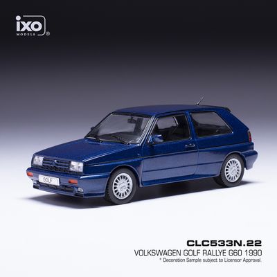 1:43 Ixo - VW Rallye Golf G60, metallic-grün, 1990 1:43 Ixo - VW Rallye Golf G60, metallic-grün, 1990