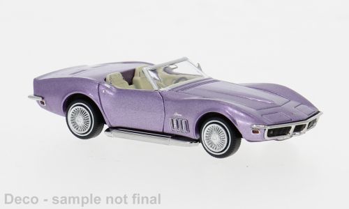 1:87 Brekina - Chevrolet Corvette C3, violett, 1967