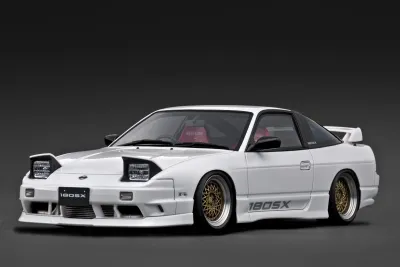 1:18 Ignition - Nissan 180 SX TYPE X (RPS13), white 1:18 Ignition - Nissan 180 SX TYPE X (RPS13), white