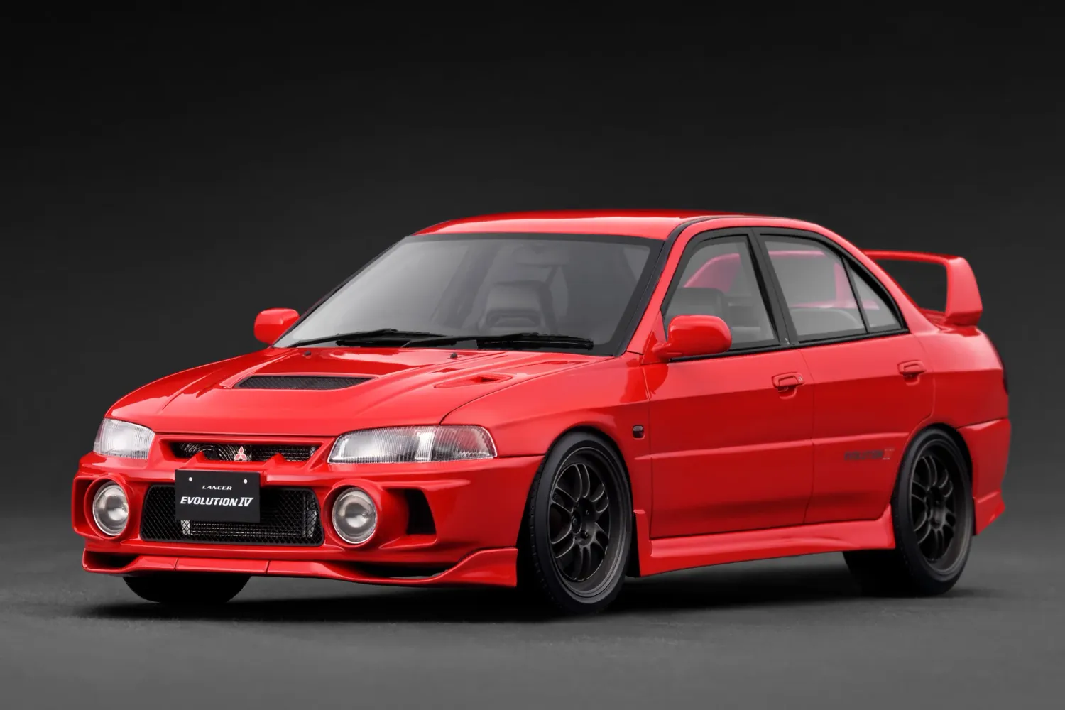 1:18 Ignition - Mitsubishi Lancer Evolution IV (CN9A), Red
