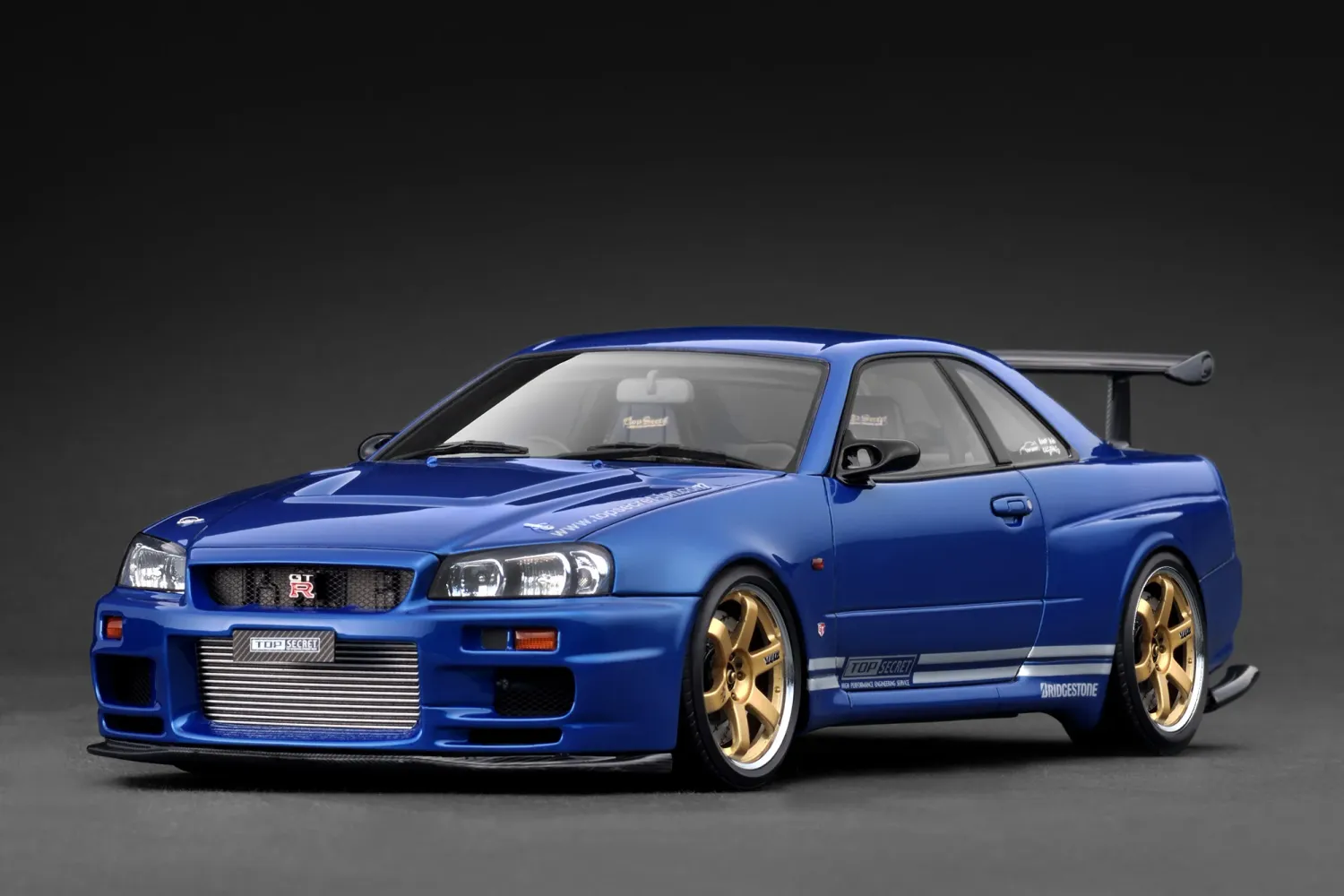1:18 Ignition - TOP SECRET 34GT-R (BNR34), blue metallic