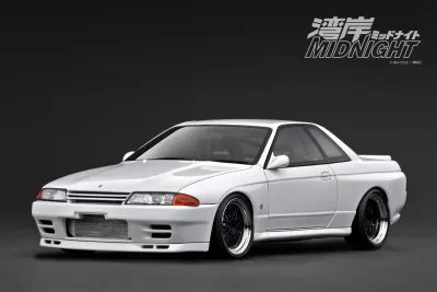1:18 Ignition - Nissan Skyline GT-R (R32) *MIDNIGHT Reina's R*, white 1:18 Ignition - Nissan Skyline GT-R (R32) *MIDNIGHT Reina's R*, white