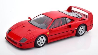 1:18 KK Scale - Ferrari F40 rote Sitze 1987 rot *Reproduktion* 1:18 KK Scale - Ferrari F40 rote Sitze 1987 rot *Reproduktion*