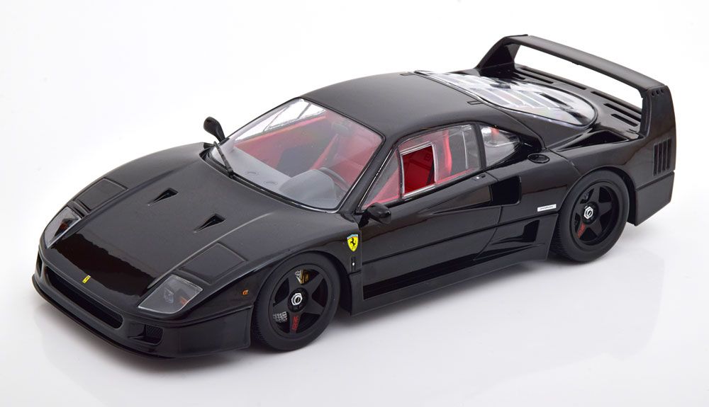1:18 KK Scale - Ferrari F40 Lightweight 1990 schwarz *Reproduktion*