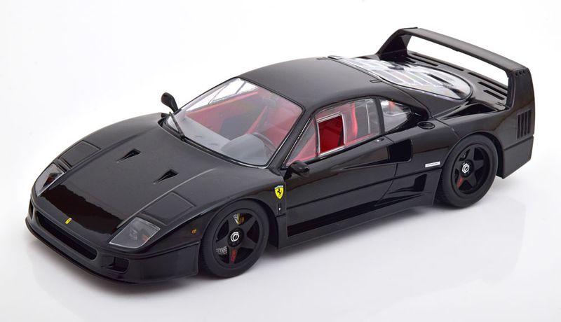 1:18 KK Scale - Ferrari F40 Lightweight 1990 schwarz *Reproduktion*