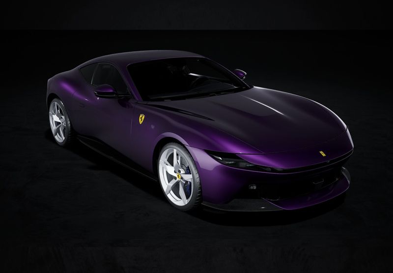 1:43 BBR - 2025 Ferrari Amalfi Dino purple 1:43 BBR - 2025 Ferrari Amalfi Dino purple