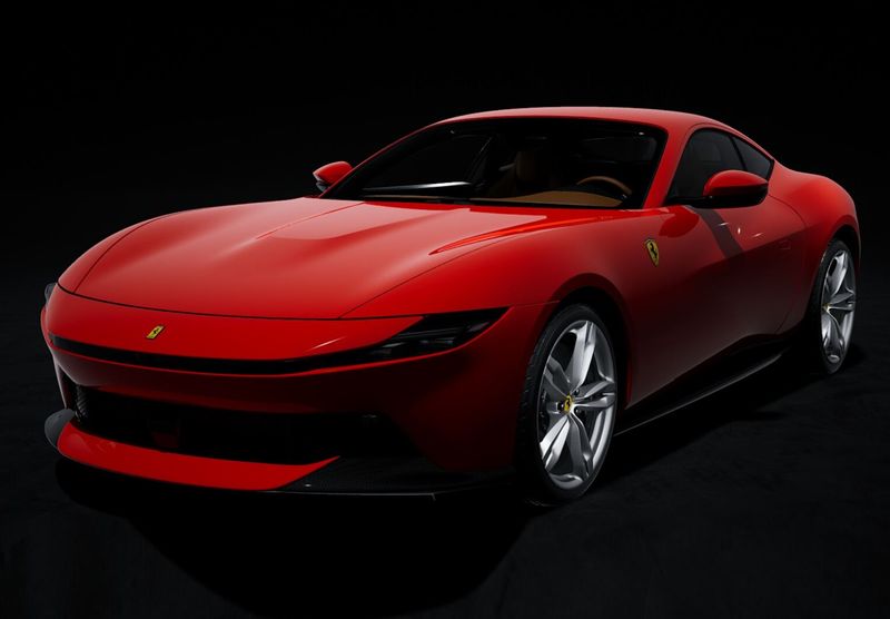 1:18 BBR - 2025 Ferrari Amalfi Rosso Corsa 1:18 BBR - 2025 Ferrari Amalfi Rosso Corsa