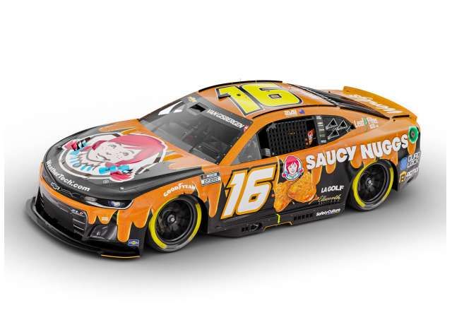1:24 Action Racing Collectibles - 2024 Chevrolet Camaro #16 Shane van Gisbergen *Wendy`s Saucy Nuggs.*