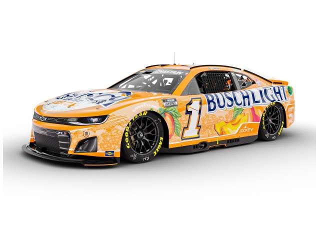 1:24 Action Racing Collectibles Elite - 2024 Chevrolet Camaro #1 Ross Chastain *Busch Light Peach*