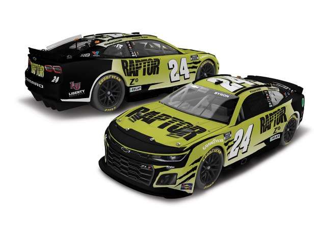 1:24 Action Racing Collectibles - 2024 Chevrolet #24 William Byron *Raptor*