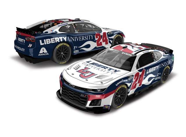 1:64 Action Racing Collectibles - 2025 Chevrolet #24 William Byron *Liberty University*