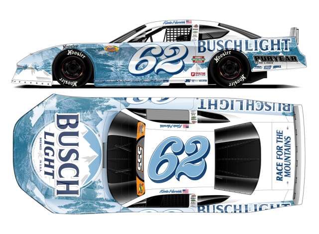 1:64 Action Racing Collectibles - 2024 Ford Mustang #62 Kevin Harvick *Busch Light*