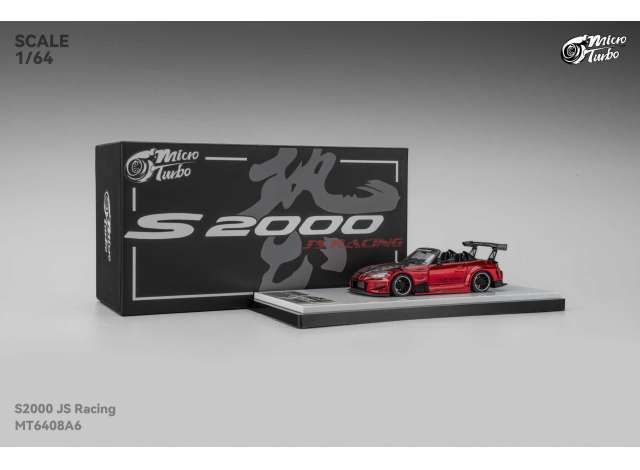 1:64 Microturbo - Custom S2000 JS Racing, candy red