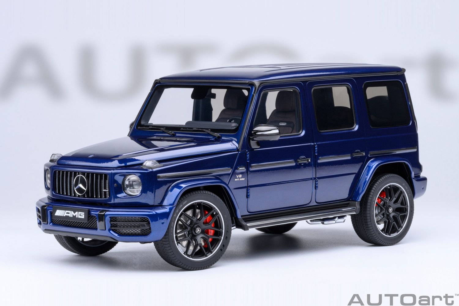 1:18 Autoart - Mercedes-AMG G63 2019 (Brilliant Blue Metallic)