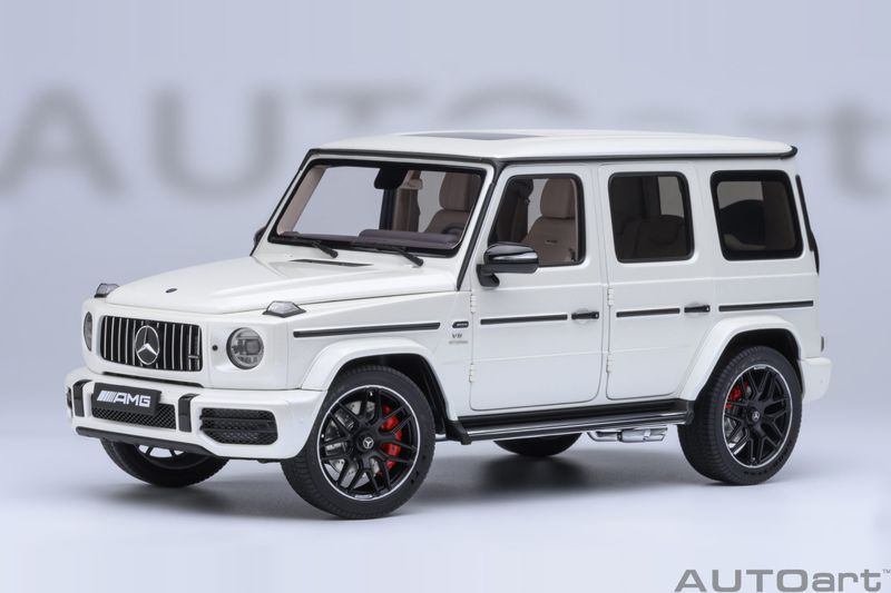 1:18 Autoart - Mercedes-AMG G63 2019 (Designo Brilliant White) 1:18 Autoart - Mercedes-AMG G63 2019 (Designo Brilliant White)