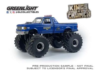 1:64 Greenlight - 1990 Ford F-350- Bigfoot #4 *Kings of Crunch Series 16* 1:64 Greenlight - 1990 Ford F-350- Bigfoot #4 *Kings of Crunch Series 16*