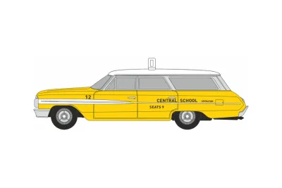 1:87 Oxford - 1964 Ford Country Station Wagon Central School Bus 1:87 Oxford - 1964 Ford Country Station Wagon Central School Bus