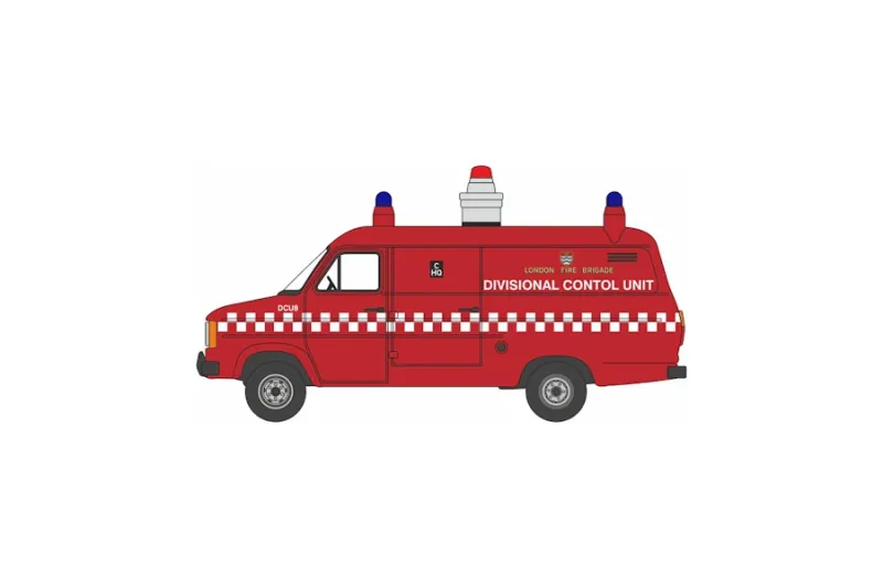 1:76 Oxford  - Ford Transit Mk2 London Fire Brigade DCU