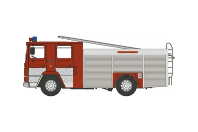 1:76 Oxford - Dennis RS Fire Appliance Mid Suffolk Light Railway 1:76 Oxford - Dennis RS Fire Appliance Mid Suffolk Light Railway