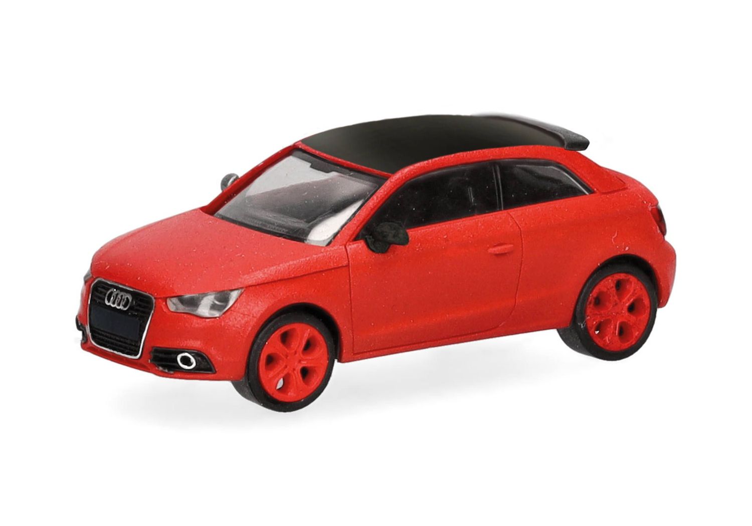 1:87 Herpa - Audi S1, misanorot perleffekt, Dach schwarz