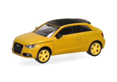 1:87 Herpa - Audi S1, vegas gelb/schwarzes Dach 1:87 Herpa - Audi S1, vegas gelb/schwarzes Dach