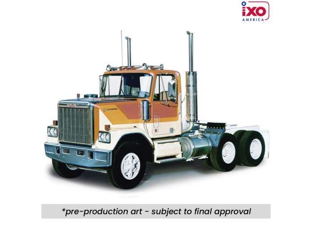 1:64 Ixo USA - 1980 GMC General, orange/yellow