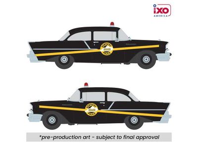 1:64 Ixo USA - 1957 Chevrolet One-Fifty *Kentucky State Police* 1:64 Ixo USA - 1957 Chevrolet One-Fifty *Kentucky State Police*