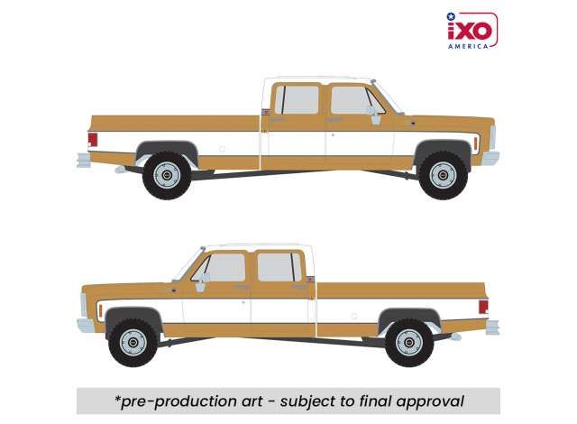 1:64 Ixo USA - 1975 GMC Sierra Classic, yuba gold 1:64 Ixo USA - 1975 GMC Sierra Classic, yuba gold