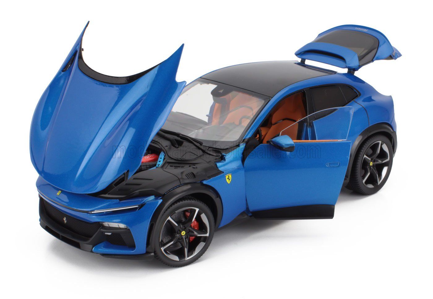 1:18 Polistil - 2022 Ferrari Purosangue Blu Corsa