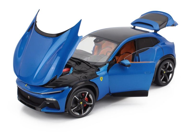 1:18 Polistil - 2022 Ferrari Purosangue Blu Corsa